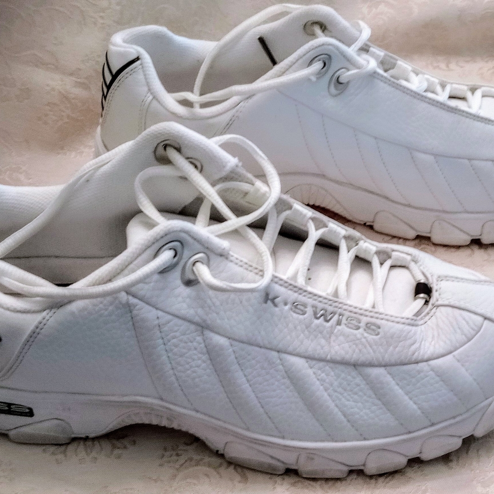 K-Swiss Men's White Sneakers